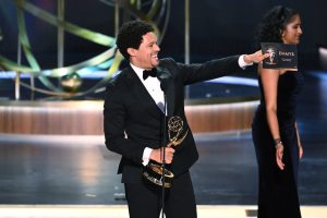 Trevor Noah Wins Emmy for Outstanding Talk Series!